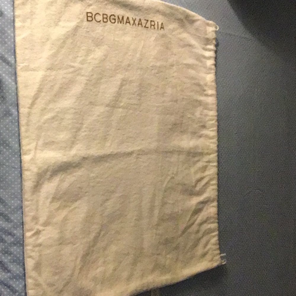 AUTHENTIC BCBG SOFT FLANNEL DUST BAG